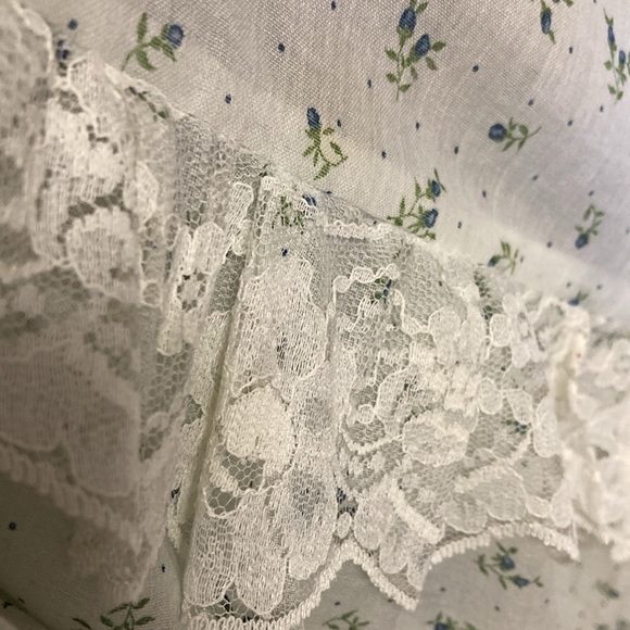 Gunne Sax RARE 70’s Cotton blend Vintage dress size 6, fits like 4 made in USA - Picture 14 of 16